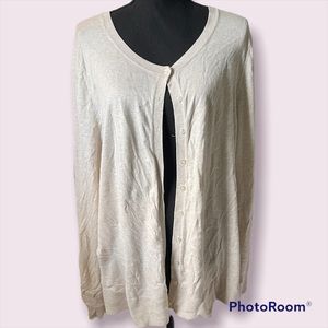 Cream Old Navy Cardigan